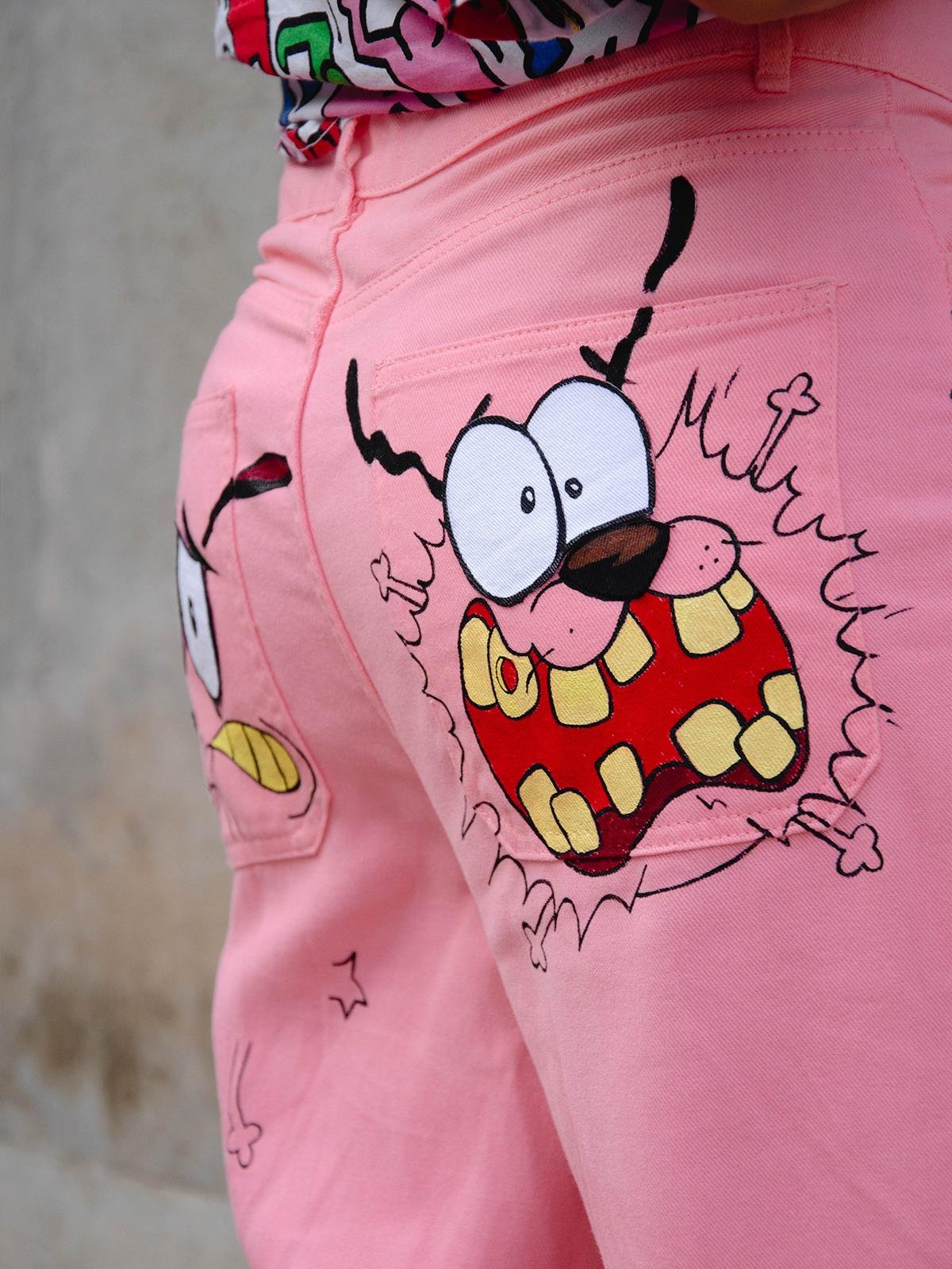 Courage the Cowardly Dog Jeans